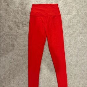 Beyond Yoga Vibrant Red Kids Leggings
